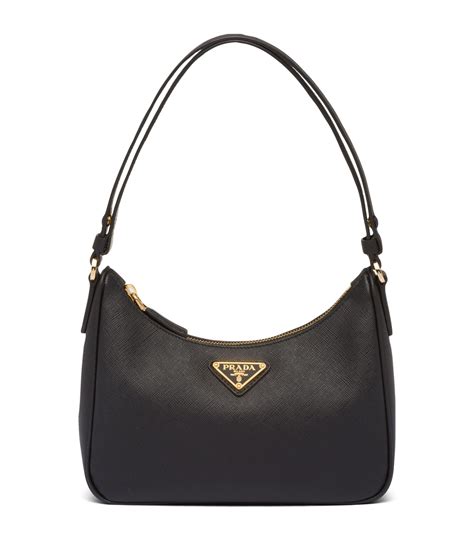 women black prada bag|Prada shoulder bag price.